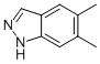 5,6-二甲基-1(h)吲唑結(jié)構(gòu)式_700-99-2結(jié)構(gòu)式