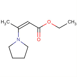 (Z)-3-(吡咯烷-1-基)2-丁酸乙酯結(jié)構(gòu)式_70526-06-6結(jié)構(gòu)式