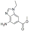 1H-benzimidazole-6-carboxylicacid,4-amino-1-ethyl-,methylester(9ci) Structure,706792-98-5Structure