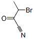 3-溴-2-氧代丁腈結構式_70688-37-8結構式