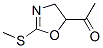 (9ci)-1-[4,5-二氫-2-(甲基硫代)-5-噁唑]-乙酮結構式_71071-72-2結構式