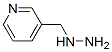 Pyridine, 3-(hydrazinylmethyl)-Structure,7112-38-1Structure Pyridine, 3-(hydrazinylmethyl)- Structure,7112-38-1Structure