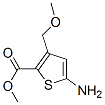 2-Thiophenecarboxylicacid,5-amino-3-(methoxymethyl)-,methylester(9ci)Structure,712262-13-0Structure 2-Thiophenecarboxylicacid,5-amino-3-(methoxymethyl)-,methylester(9ci) Structure,712262-13-0Structure