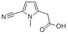 5-Cyano-1-methyl-1h-pyrrole-2-acetic acidStructure,71290-65-8Structure 5-Cyano-1-methyl-1h-pyrrole-2-acetic acid Structure,71290-65-8Structure