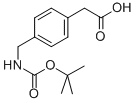 4-Boc-aminomethylphenylacetic acid Structure,71420-92-3Structure