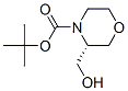 3(S)-羥基甲基-4-boc嗎啉結構式_714971-28-5結構式