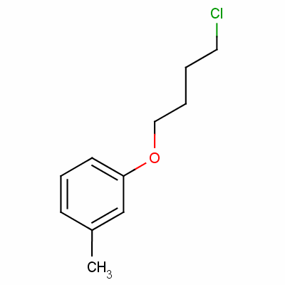 Benzene,1-(4-chlorobutoxy)-3-methyl-Structure,71648-39-0Structure Benzene,1-(4-chlorobutoxy)-3-methyl- Structure,71648-39-0Structure
