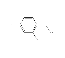 2,4-DifluorobenzylamineStructure,72235-52-0Structure 2,4-Difluorobenzylamine Structure,72235-52-0Structure
