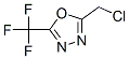 2-(Chloromethyl)-5-(trifluoromethyl)-1,3,4-Oxadiazole Structure,723286-98-4Structure