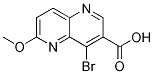 4-Bromo-6-methoxy-1,5-naphthyridine-3-carboxylicacidStructure,724788-65-2Structure 4-Bromo-6-methoxy-1,5-naphthyridine-3-carboxylicacid Structure,724788-65-2Structure