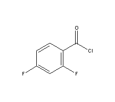 2,4-Difluorobenzoyl chlorideStructure,72482-64-5Structure 2,4-Difluorobenzoyl chloride Structure,72482-64-5Structure