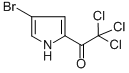 1-(4-Bromo-1h-pyrrol-2-yl)-2,2,2-trichloro-1-ethanone Structure,72652-32-5Structure