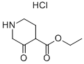 3-Oxo-4-piperidinecarboxylic acid ethyl ester hydrochloride Structure,72738-09-1Structure