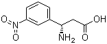 (S)-3-氨基-3-(3-硝基苯基)-丙酸結(jié)構(gòu)式_734529-57-8結(jié)構(gòu)式
