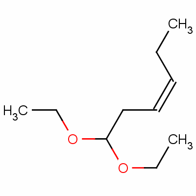 (Z)-1,1-二乙氧基-3-己烯結(jié)構式_73545-18-3結(jié)構式