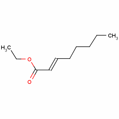 反式-2-辛烯酸乙酯結(jié)構(gòu)式_7367-82-0結(jié)構(gòu)式