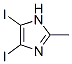 4,5-Diiodo-2-methylimidazole Structure,73746-44-8Structure