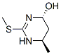 反式-(9ci)-1,4,5,6-四氫-6-甲基-2-(甲基硫代)-4-羥基嘧啶結(jié)構(gòu)式_738541-67-8結(jié)構(gòu)式