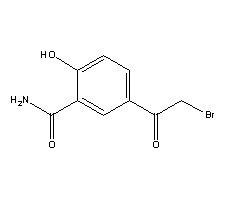 5-Bromoacetyl salicylamide Structure,73866-23-6Structure