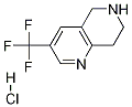 3-(Trifluoromethyl)-5,6,7,8-tetrahydro-1,6-naphthyridine hydrochloride Structure,741736-95-8Structure