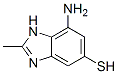 1H-benzimidazole-5-thiol, 7-amino-2-methyl-Structure,742048-19-7Structure 1H-benzimidazole-5-thiol, 7-amino-2-methyl- Structure,742048-19-7Structure