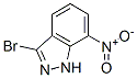 3-溴-7-硝基吲唑結(jié)構(gòu)式_74209-34-0結(jié)構(gòu)式