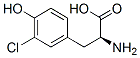 3-Chloro-L-tyrosine Structure,7423-93-0Structure