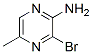 2-Pyrazinamine, 3-bromo-5-methyl-Structure,74290-65-6Structure 2-Pyrazinamine, 3-bromo-5-methyl- Structure,74290-65-6Structure