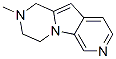 (9CI)-1,2,3,4-四氫-2-甲基吡啶并[4,3:4,5]吡咯并[1,2-a]吡嗪結(jié)構(gòu)式_743466-54-8結(jié)構(gòu)式