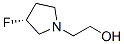 (3r)-(9ci)-3-氟-1-吡咯烷乙醇結(jié)構(gòu)式_744207-73-6結(jié)構(gòu)式