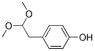 4-(2,2-Dimethoxy-ethyl)-phenolStructure,74447-40-8Structure 4-(2,2-Dimethoxy-ethyl)-phenol Structure,74447-40-8Structure
