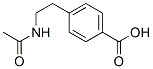 4-(2-(N-acetylamino)ethyl)benzoicacidStructure,7465-13-6Structure 4-(2-(N-acetylamino)ethyl)benzoicacid Structure,7465-13-6Structure