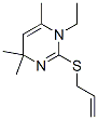 (9CI)-1-乙基-1,4-二氫-4,4,6-三甲基-2-(2-丙烯基硫代)-嘧啶結(jié)構(gòu)式_746546-24-7結(jié)構(gòu)式
