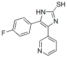 5-(4-氟苯基)-4-吡啶-3-基-1H-咪唑-2-硫醇結構式_74767-75-2結構式