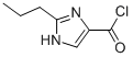 1H-imidazole-4-carbonyl chloride, 2-propyl- (9ci)Structure,749192-75-4Structure 1H-imidazole-4-carbonyl chloride, 2-propyl- (9ci) Structure,749192-75-4Structure