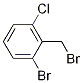 2-Bromo-6-chlorobenzyl bromide Structure,75002-98-1Structure