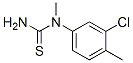 N-(3-氯-4-甲基苯基)-N-甲基硫脲結(jié)構(gòu)式_75050-67-8結(jié)構(gòu)式