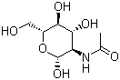 2-Acetamido-2-deoxy-D-glucose Structure,7512-17-6Structure