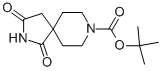 Tert-butyl1,3-dioxo-2,8-diazaspiro[4.5]decane-8-carboxylate Structure,752234-60-9Structure