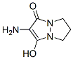 (9ci)-2-氨基-6,7-二氫-3-羥基-1H,5h-吡唑并[1,2-a]吡唑-1-酮結(jié)構(gòu)式_753398-03-7結(jié)構(gòu)式