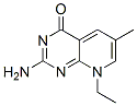(9CI)-2-氨基-8-乙基-6-甲基吡啶并[2,3-d]嘧啶-4(8H)-酮結(jié)構(gòu)式_753422-57-0結(jié)構(gòu)式