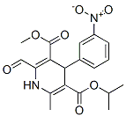 5-Isopropyl-3-methyl 2-formyl-1,4-dihydro-6-methyl-4-(3-nitrophenyl)-3,5-pyridinedicarboxylateStructure,75530-60-8Structure 5-Isopropyl-3-methyl 2-formyl-1,4-dihydro-6-methyl-4-(3-nitrophenyl)-3,5-pyridinedicarboxylate Structure,75530-60-8Structure