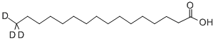 Hexadecanoic-16,16,16-d3 acidStructure,75736-53-7Structure Hexadecanoic-16,16,16-d3 acid Structure,75736-53-7Structure