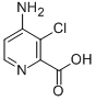 4-Amino-3-chloro-pyridine-2-carboxylicacid Structure,76165-18-9Structure