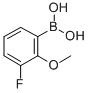 3-Fluoro-2-methoxyphenylboronicacid Structure,762287-59-2Structure