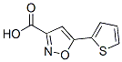 5-(Thiophen-2-yl)isoxazole-3-carboxylic acid Structure,763109-71-3Structure