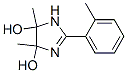 (9ci)-4,5-二氫-4,5-二甲基-2-(2-甲基苯基)-1H-咪唑-4,5-二醇結(jié)構(gòu)式_764595-76-8結(jié)構(gòu)式