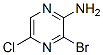 2-Pyrazinamine, 3-bromo-5-chloro-Structure,76537-18-3Structure 2-Pyrazinamine, 3-bromo-5-chloro- Structure,76537-18-3Structure