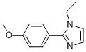 1H-imidazole,1-ethyl-2-(4-methoxyphenyl)-(9ci)Structure,766458-84-8Structure 1H-imidazole,1-ethyl-2-(4-methoxyphenyl)-(9ci) Structure,766458-84-8Structure