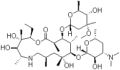 阿奇霉素A結(jié)構(gòu)式_76801-85-9結(jié)構(gòu)式